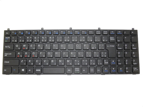 Laptop Keyboard For CLEVO M980NU MP-08J40J0-43001W 6-80-M9800-215-1 W270CZQ MP-08J40J0-43001 6-80-M9800-213-1 W255HPW Japanese JP Black Frame