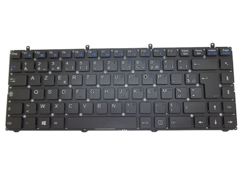 Laptop Keyboard For CLEVO W230 W230SD W230SS W230ST MP-13C26F0J4302 6-80-W23D0-060-1 France FR Without Frame