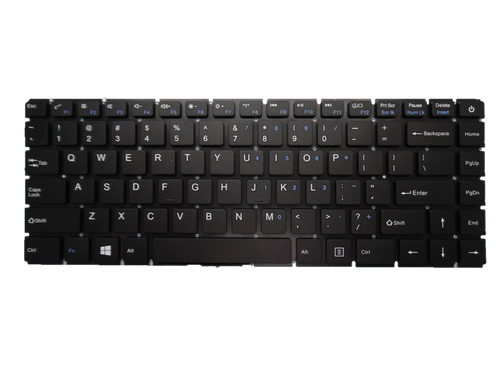 Laptop Keyboard For Haier X14 PRIDE-K2651 MB3002012 United States US Black New Without Frame
