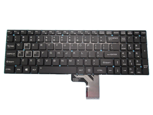 Laptop Keyboard For ENZ K36 DK348A-B US 343480007 YX-K2010 English US White letter backlight NO Frame