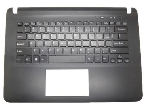 Laptop Palmrest For SONY For VAIO SVF14 Series 5NHK8PHN050 V141506AS1 black with Greece GK keyboard without touchpad&backlit 95%new