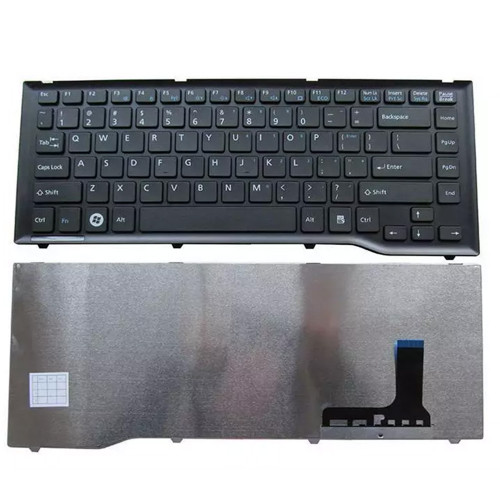 Laptop Keyboard For Fujitsu LifeBook LH522 LH532 LH532A LH532B LH532C CP575204-01 AEFJ8U00020 English US Black With Frame New
