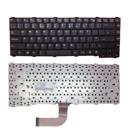 Laptop Keyboard For ECS A980 99.N3782.50U NSK-E050U JF00202100004 United Kingdom UK Black New