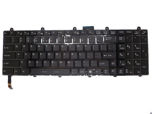 Laptop Keyboard for MSI GT60 V123322DK1 S1N-3EUS2J1-SA0 United States US Black Frame and Backlit New