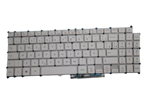 Laptop Keyboard for CLEVO MP-12C96B0-4303W 6-80-W55S0-240-1 Belgium BE Without Frame