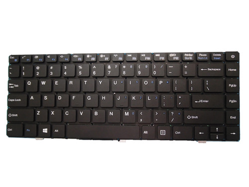 Laptop Keyboard For EXO Cloud E15 US English black without frame new