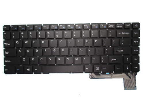 Laptop Keyboard For Jumper EZBook 2 SCDY-300-2-3 PRIDE-K2511 VER:B English US Black NO Frame New Version