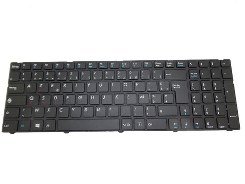 Laptop Keyboard For Pegatron C15 V150062AK6 0KN0-CN1FR41 France FR New With Black Frame