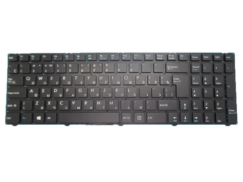 Laptop Keyboard For DEXP Atlas H130 H134 H135 H138 H139 H170 H171 H172 H174 H178 Russian RU Black Without Frame New With big"enter"