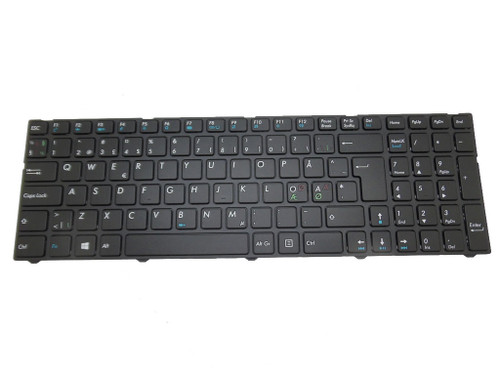 Laptop Keyboard For Pegatron C15 MP-13A86DN-5286 0KNM-131ND12 Nordic NE New With Black Frame