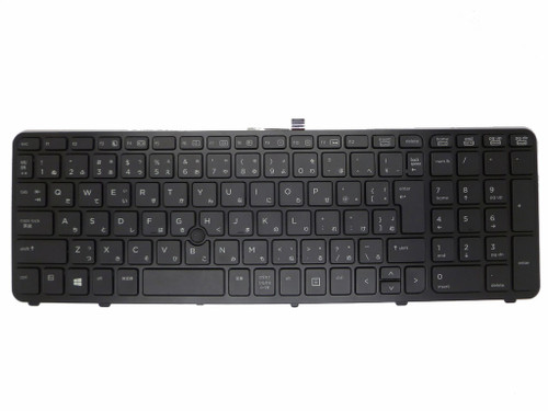 Laptop Keyboard For HP ZBOOK 15 17 15 G2 17 G2 SG-59400-2VA SN7123BL SG-59400-2VA PK130TK1A29 733688-291 745663-291 With Frame With Backlight and Pointing Stick JAPAN JP USED