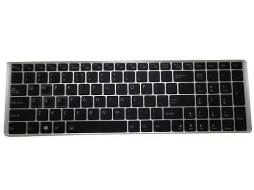 Laptop Keyboard For Gigabyte P57W V7 P57X V6 P57X V6-PC3D P57X V6-PC4D P57X V7 U35F English US With Silver Frame And Backlit