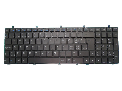 Laptop Keyboard For CLEVO W350ETQ W350SKQ W350SSQ W355STQ W370ET W370SK W370SSQ W370ST MP-12A36CH-4301W Swiss SW Without Frame