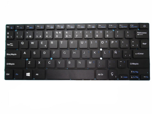 Laptop Keyboard For CX CX23200W CX23500W CX23600W Without Frame Black  New and Original Spain SP