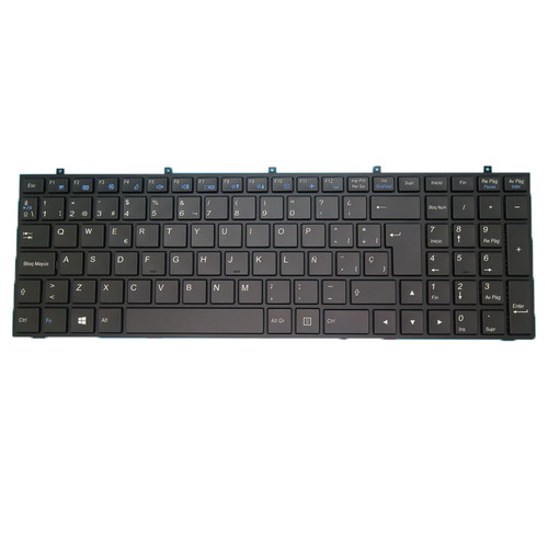 Laptop Keyboard For CLEVO W350ET W350ETQ W350SKQ W350SSQ W350STQ W355SDQ W355SSQ W355STQ W370ET W370SK W370SS W370SSQ W370ST Spain SP With Black Frame And Backlit