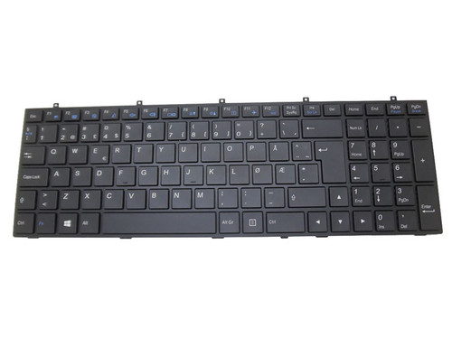 Laptop Keyboard For Gigabyte P16G P17F R5 V2 V3 V5 V7 P2542G P2742G-CF1 CF2 P27G P27K-CF1 CF2 Q2550M Q2552M Q2756N V2 Norwegian NW With Black Frame And Backlit