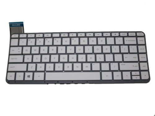 Laptop Keyboard For HP 14-P000 14-P010NR 14-P091NR 14-P001XX 14-P001TU SN6141W SG-62290-XUA 791433-001 White Without Frame United States US