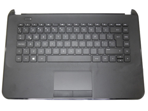 Laptop PalmRest&keyboard For HP 14-D000 Black C Shell 747282-161 550134Y00563-G With Black Keyboard Latin America LA Used