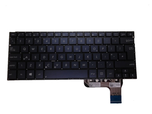 Laptop Keyboard For ASUS UX302 UX302L UX302LA UX302LG Blue UK United Kingdom 9Z.N8JBU.90U 0KNB0-3629UK00 0KN0-QF1UK13 NSK-UQ90U