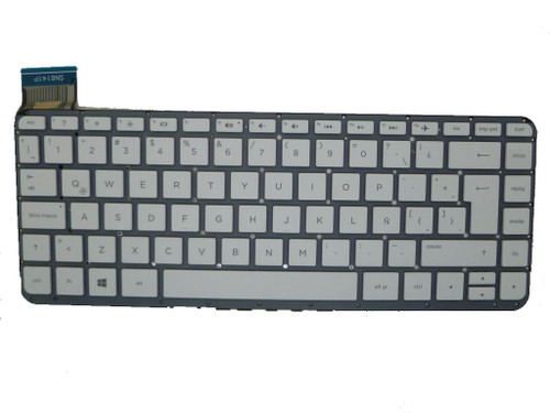 Laptop Keyboard For HP SlateBook 14-P000 14-P010NR 14-P091NR 14-P001XX 14-P001TU Latin America LA SN6141P 812-01650-05A SG-62290-29A 791433-161 Without Frame White 