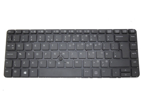Laptop Keyboard For HP PROBOOK 640 G1 645 G1 United Kingdom UK Black without frame With pointing 738688-031 SG-61210-2BA 6037B0088203