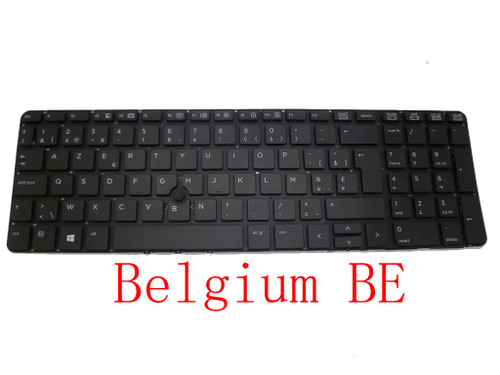 Laptop Keyboard For HP PROBOOK 650 650 G1 655 G1 738697-A41 6037B0088315 SG-61310-2JA With Pointing Stick Without Frame Black Belgium BE
