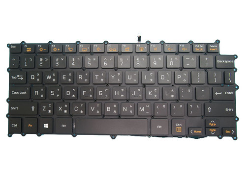 Laptop Keyboard For LG 13Z980 13ZD980 SG-91020-XMA SN3871BL AEW73969814 Traditional Chinese TW Black Without Frame & With Backlit