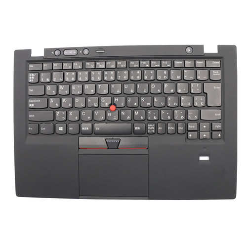 Laptop PalmRest&keyboard For Lenovo Thinkpad X1 Carbon 1st Gen 2013 Japanese JP JA 00HT031 00HT069 04X0477 04Y0817 04X3632 04Y2984 With Touchpad 90% New