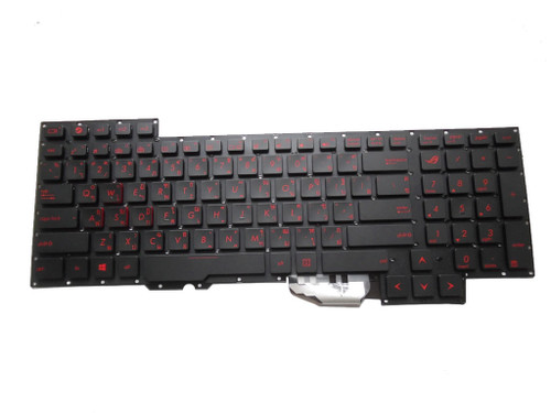 Laptop Keyboard For ASUS G751 G751J G751JL G751JM G751JT G751JY Black Without Frame Thailand TI 0KNB0-E601TA00 ASM14C33T0J442