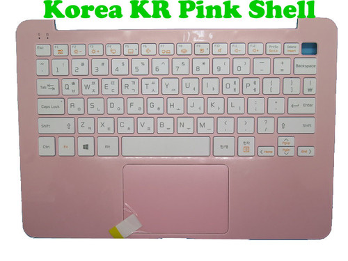 Laptop Pink PalmRest+White Keyboard For LG 13Z940 13Z940-G 13Z940-L 13Z940-M LG13Z94 MBN63130401 White Korea KR With Touchpad