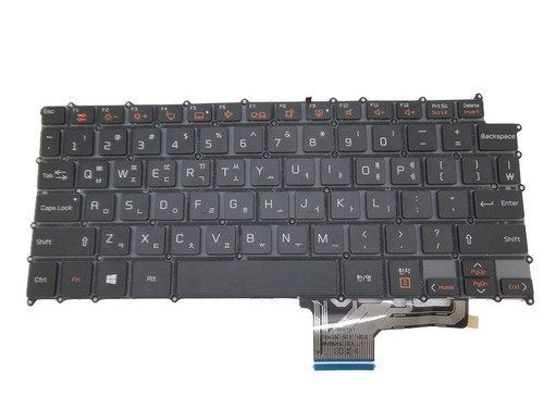 Laptop Keyboard For LG 13Z970 HMB8151ELA13 AEW73769921 LG13Z97 13ZD970 13Z970-G 13ZD970-G 13Z970-ER33J 13Z970-UAAW5U1 13Z970-MRS1J KR Korea With Backlit Black Without Frame  