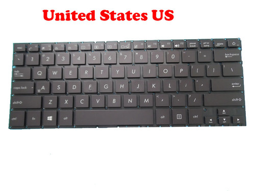 Laptop Keyboard For ASUS UX430 UX430U UX430UN UX430UA UX430UQ United States US 9Z.NBXBU.L01 NSK-WBLBU 01 0KNB0-2627US00 0KN1-2Z1US13 Brown Without Frame 