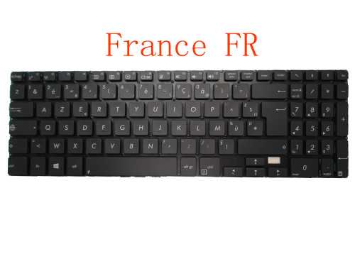 Laptop Keyboard For ASUS P4510J P4510JA P4510JD P4510JF France FR Black Without Frame New