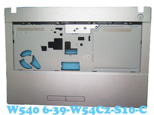 Laptop Palmrest For CLEVO W540 6-39-W54CZ-S10-C Silver Without Touchpad New Original