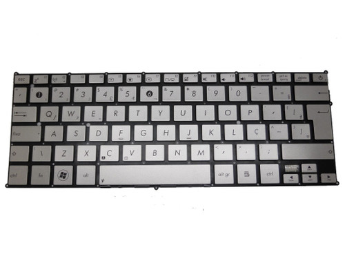 Laptop Keyboard For ASUS UX21 UX21E Without Frame Silver Brazilian BR MP-11A96PA6528 0KNB0-1100BR00 0KN0-LX1BR02
