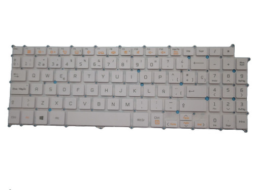 Laptop Keyboard For LG 15Z960 HMB8146LB02 AEW73709804 SP Spnish White Without Frame  