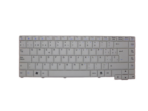 Laptop Keyboard For LG T1 Grayish White Spanish SP New