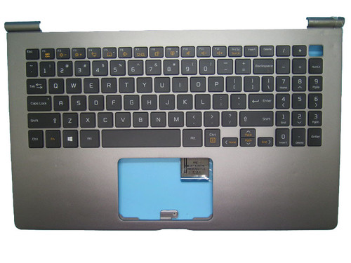 Laptop Grey PalmRest& Black With Backlit US Keyboard For LG 15Z970 MBN6456864 15Z970-A 15Z970-G 15Z970-E 15Z970-T 15Z970-U English US With Touchpad