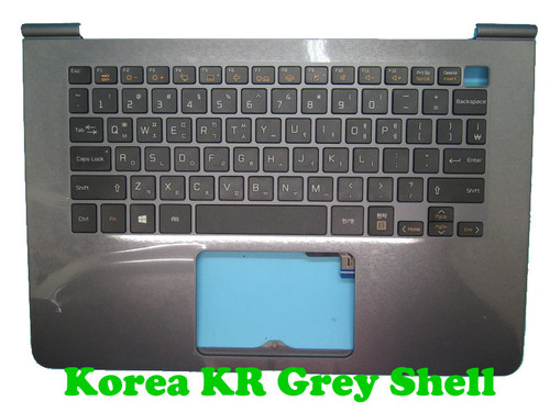 Laptop Grey PalmRest+Black Keyboard For LG 14Z950 14Z950-A 14Z950-G 14Z950-L 14Z950-M 14Z950-P 14ZD950-G 14ZD950-L LG14Z95 Korea KR NO Touchpad