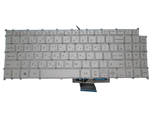 Laptop Keyboard For LG 15Z970 HMB8154ELB13 AEW73809801 Korea KR With Backlit White Without Frame