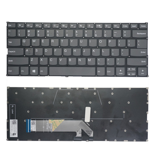 Laptop Keyboard For Lenovo Ideapad S530-13IML S530-13IWL English US With Backlit Gray New