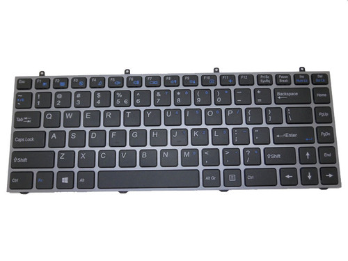 Laptop Keyboard For Cjscope Z530 Z-530 United States US Send Traditional Chinese TW Stickers With Grey Frame