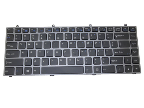 Laptop Keyboard For Cjscope Z530 Z-530 United States US Send Traditional Chinese TW Stickers With Grey Frame & With Backlit