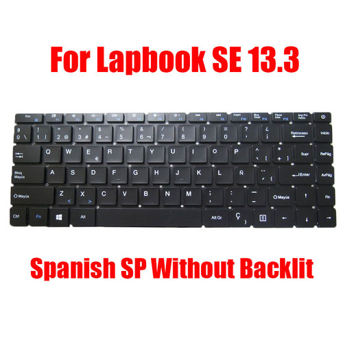 Laptop Keyboard For Chuwi Lapbook SE CWI528 CWI547 13.3 Spanish SP Black Without Backlit New