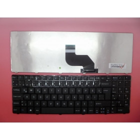 Laptop Keyboard For MSI CX640 Black TR Turkish (With Black Frame) 0KN0-XV1TU21 V128862AK3