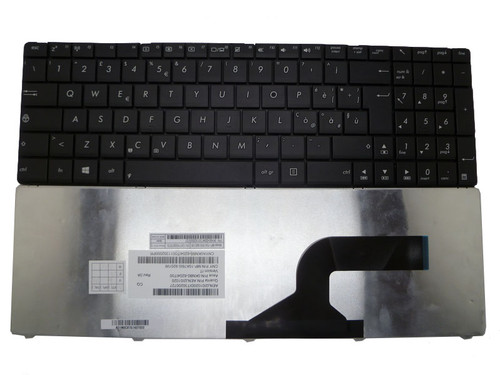 Laptop Keyboard For ASUS N53DA N53SV N53TA N53TK K54L P52F N61 N61DA N61J N61JA N61JQ N61JV N61V N61VG N61VN Black IT Italy With White Label AENJ2I01020 0KN0-J71IT06 SG-38500-2IA 04GN0K1KIT00-6
