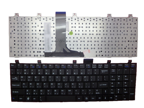 Laptop Keyboard For MSI EX600 CX600 Black TW Taiwan (Blue Lable) S1N-3UTC261-C54 MP-09C13RC-359