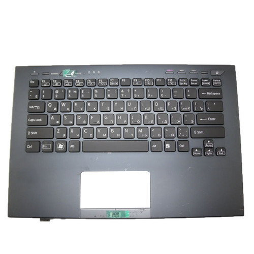 Laptop Palmrest For SONY For VAIO VPC-SA VPCSA Series 024-0033-8024-A 9Z.N6BBF.00R 148949641 55010S132U0-035-G Gray with Russia RU black keyboard with backlit without touchpad upper case used