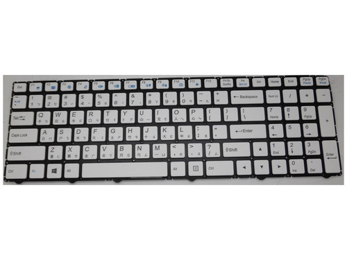 Laptop Keyboard For Cjscope WX-350 WX-350 N8 WX-350 N9 WA51SBQ WA50SCQ WA51SFQ WA50SJQ Traditional Chinese TW With White Frame