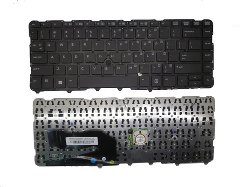 Laptop Keyboard For HP ZBOOK 14 14 G2 15U G2 ELITEBOOK 740 G1 750 G1 840 840 G1 US United States V142026BS1 736658-001 730794-001 Without Frame Black With Pointing Stick